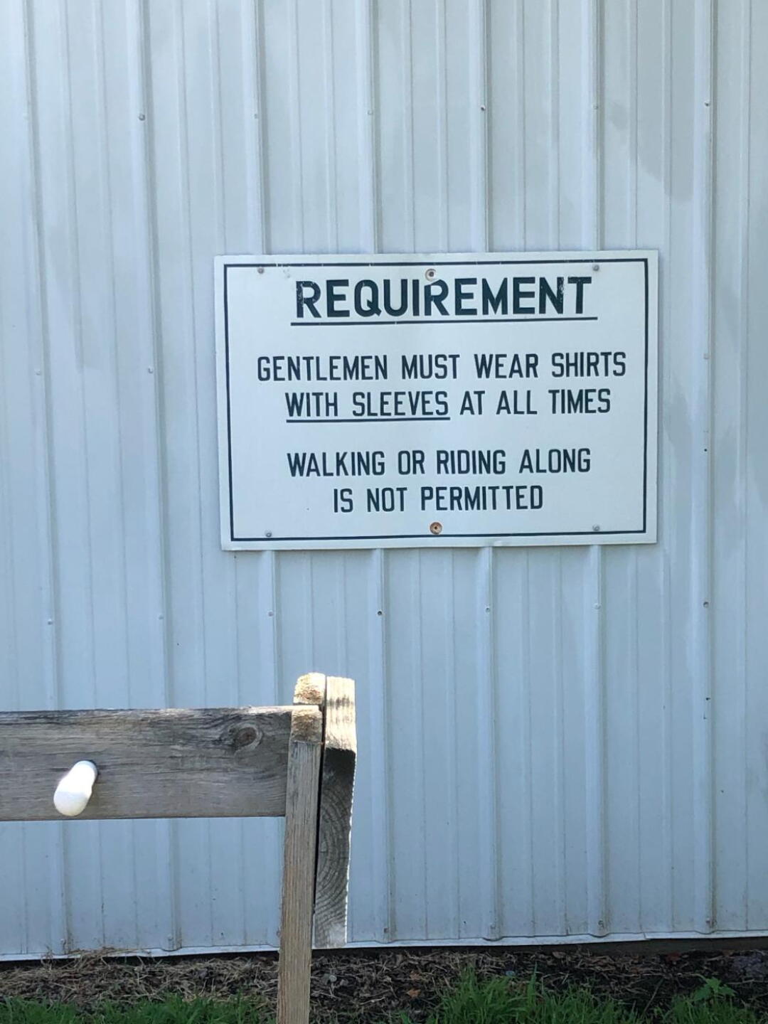 Remember: Sleeves are not optional (Photo submitted by DrOldSchool on 07/01/2019)