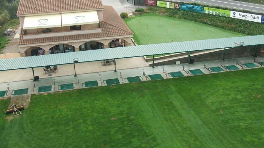 La Roqueta GC: Clubhouse & driving range