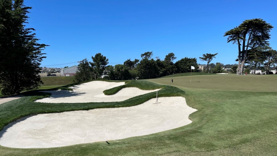 Lake Merced Golf Club - hole 2 