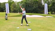 ‘Body First, Stiff Arm’ Backswing