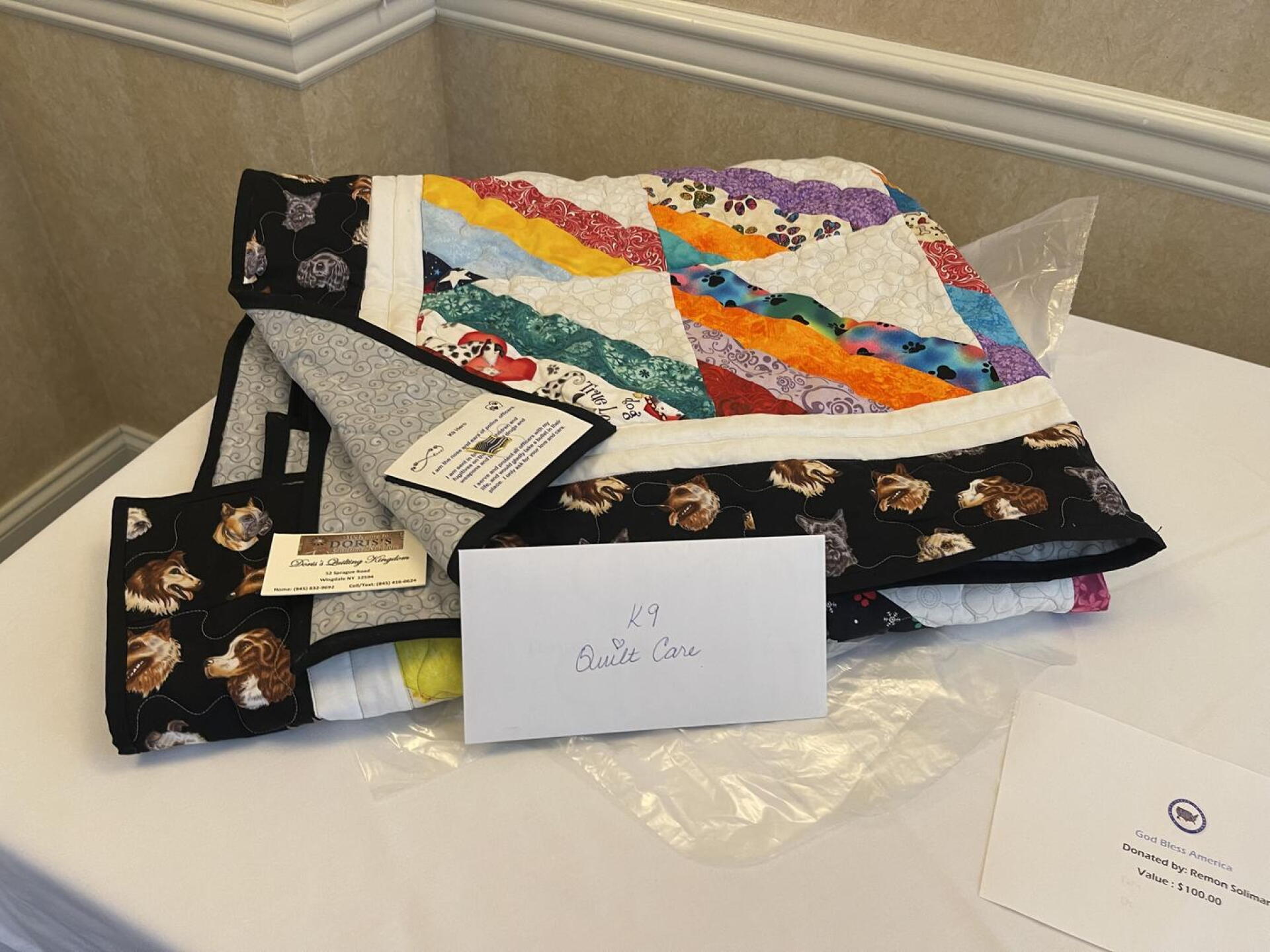 Hand made quilt (Photo submitted by I6j68gw5rQFRsUm3GvI8 on 11/01/2024)