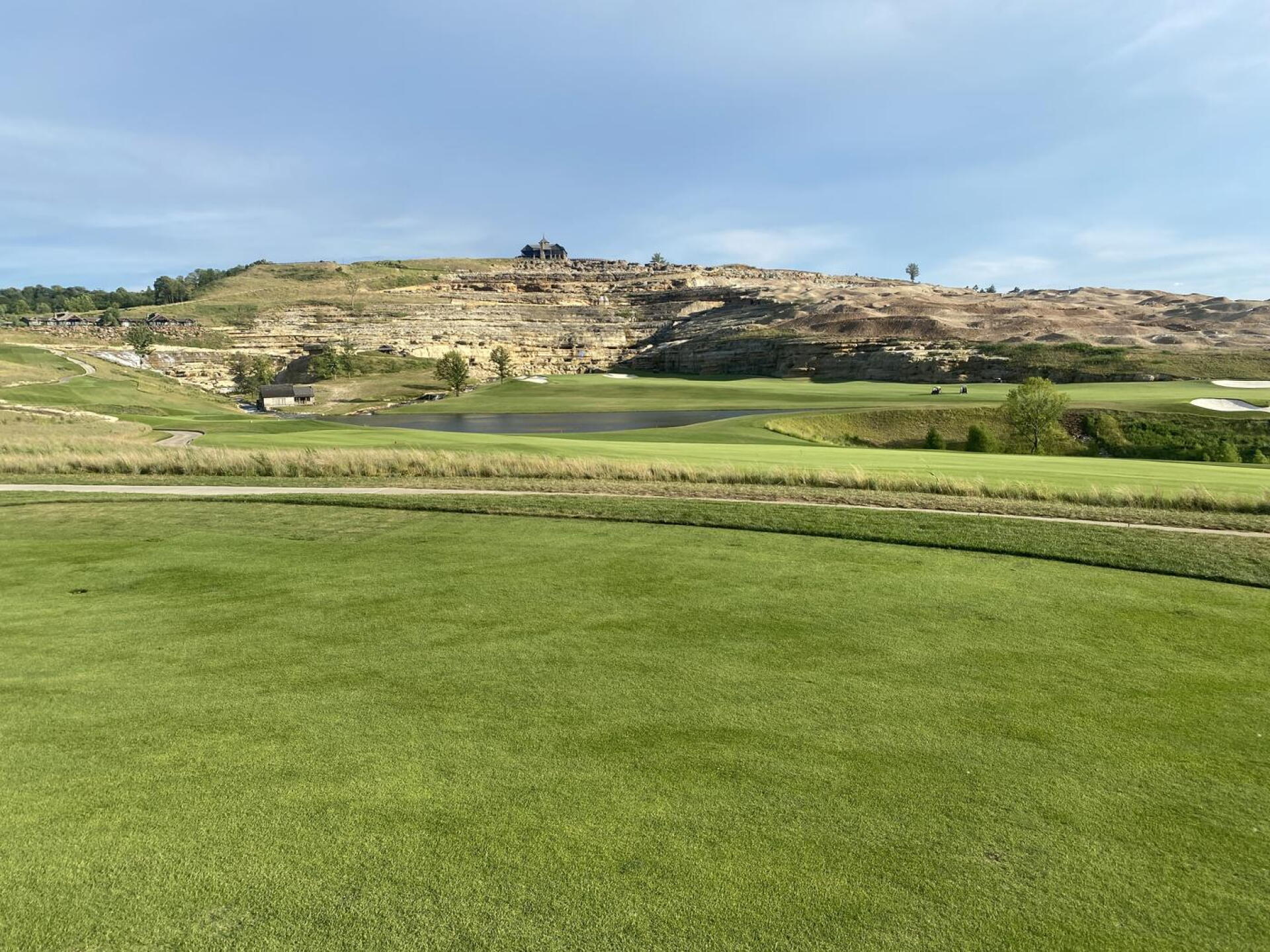 from the 14th with a view of the clubhouse and 19th hole (Photo submitted by Pizazz84 on 07/09/2023)