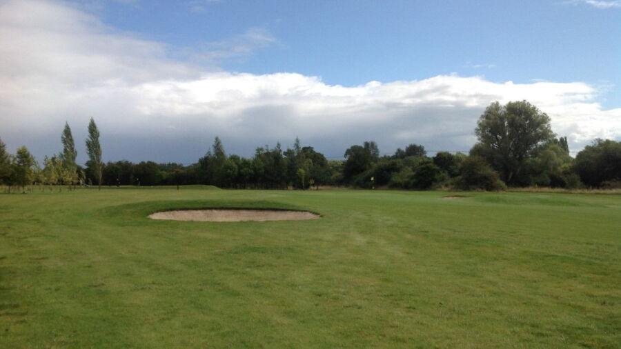2nd green at South Cerney