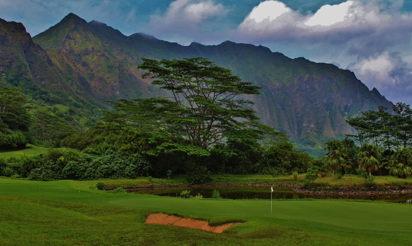 Ko' olau Golf Club - hole 16