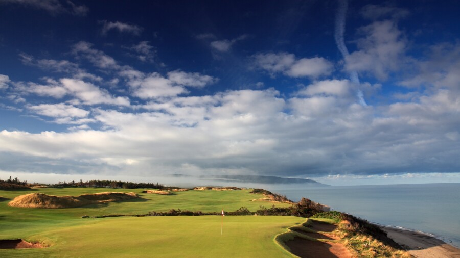 Cabot Cliffs - hole 10
