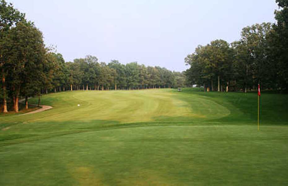 Fall Creek Falls State Park Golf Course in Pikeville, Tennessee, USA