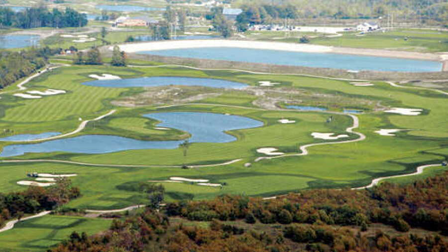 OslerBrook GCC: Aerial view