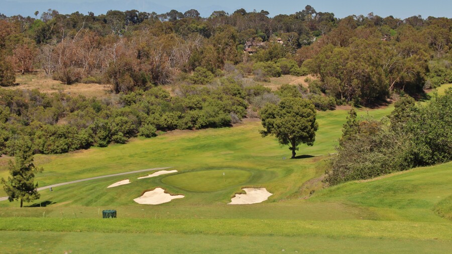 Palos Verdes Golf Club - hole 4