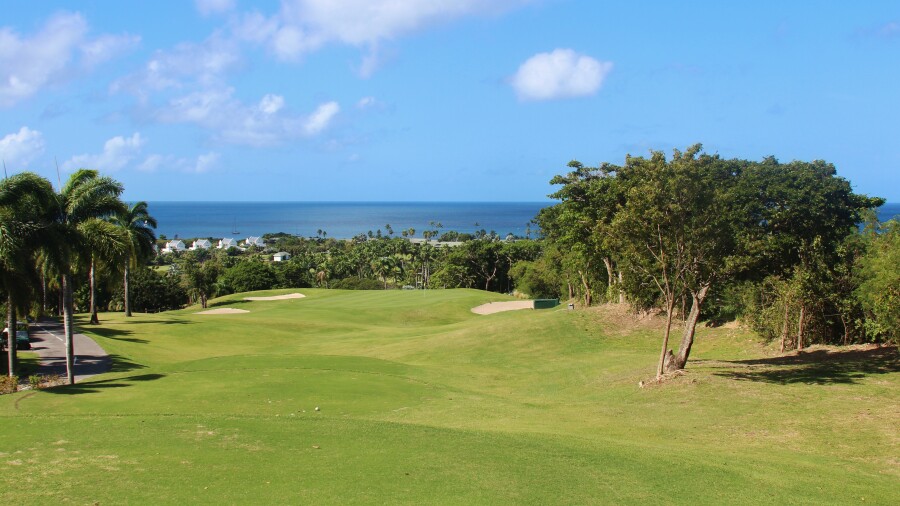 Four Seasons Resort Nevis golf course  - hole 16 