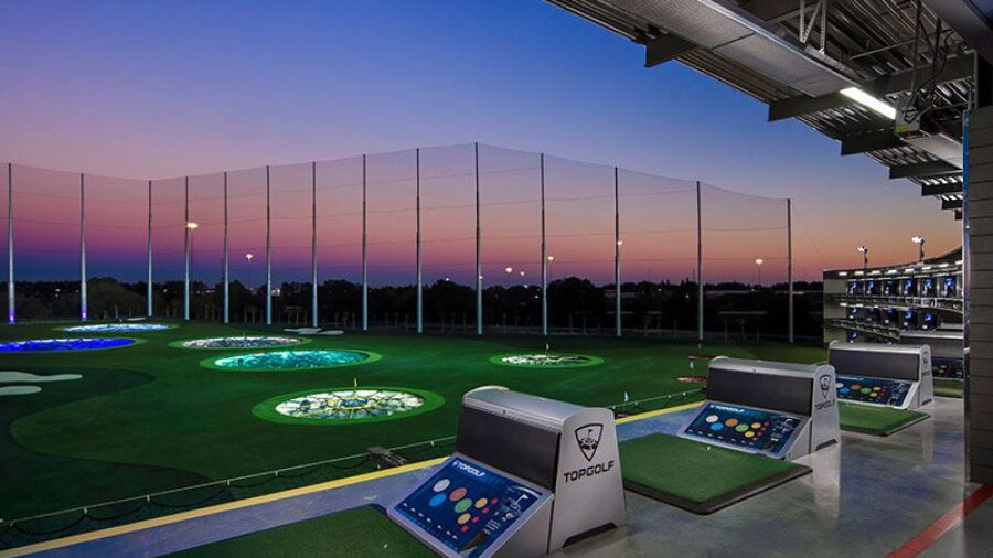 TopGolf Tampa - Hitting Bay Night