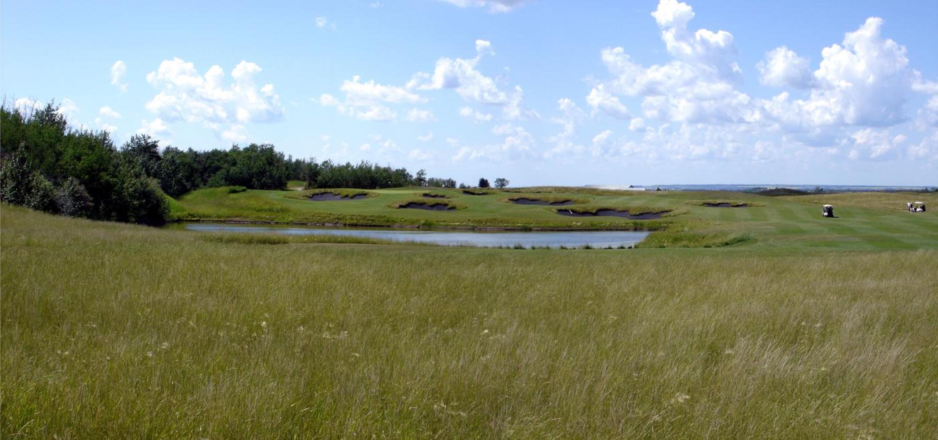 Coal Creek GC, Hole 14, Par 4, 356 yds (Photo submitted by DYakimec on 12/10/2016)