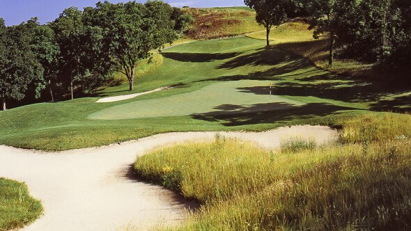 Como Crossings Course - Hawk's View G.C. - hole 17