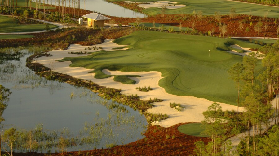 Old Corkscrew Golf Club - trouble