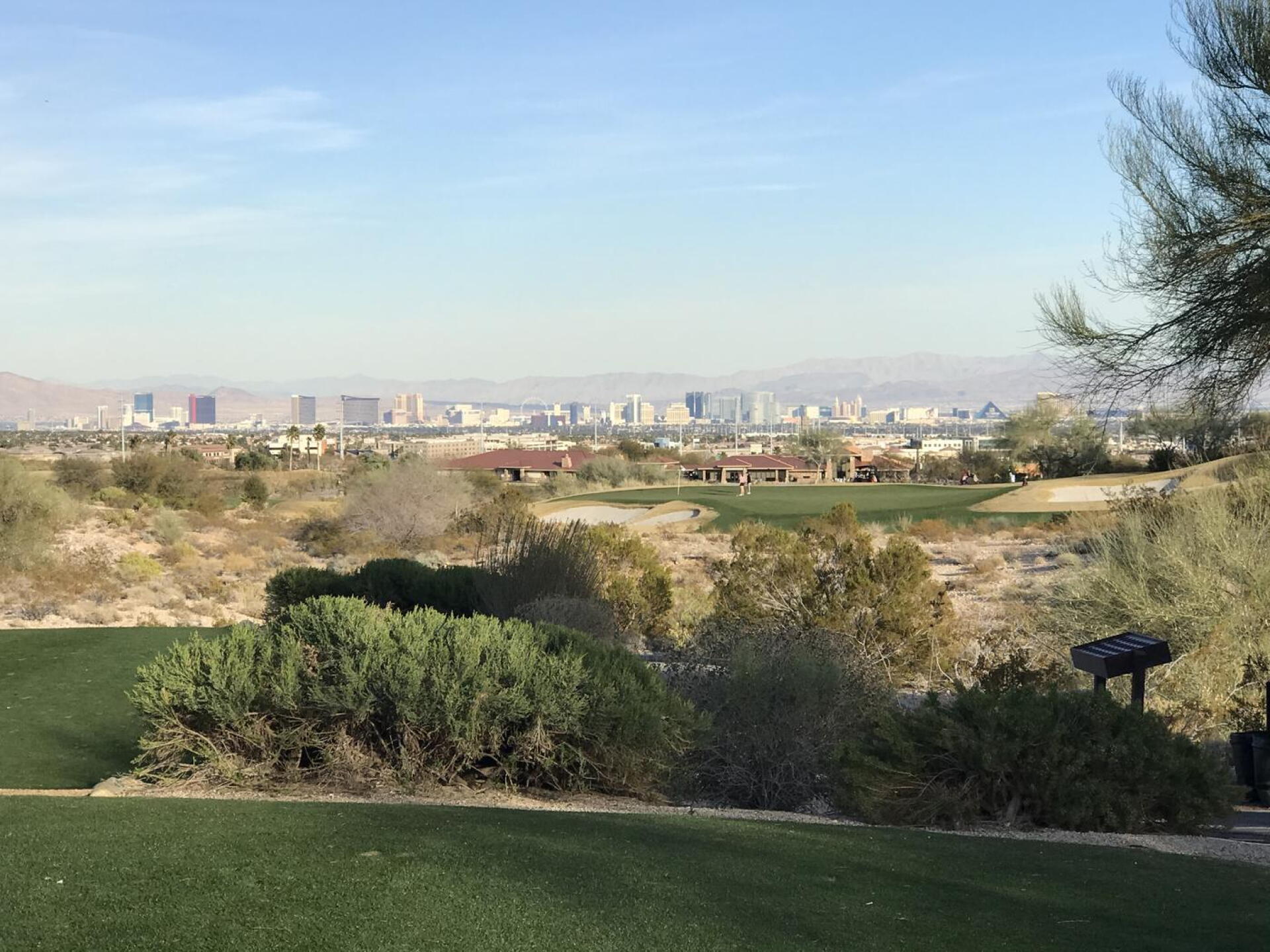 Great view of Vegas from the tee box! (Photo submitted by u314161166323 on 03/03/2021)