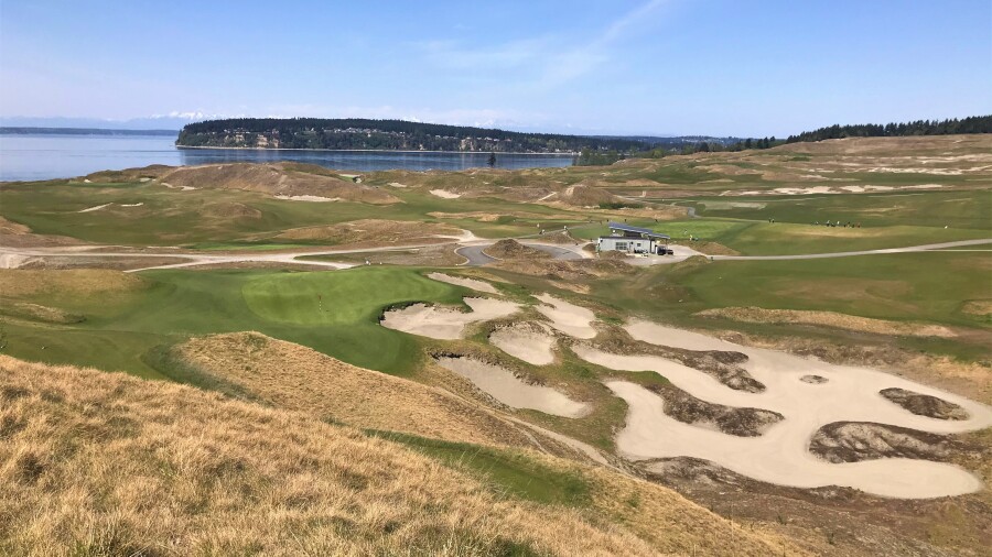 Chambers Bay - hole 9 