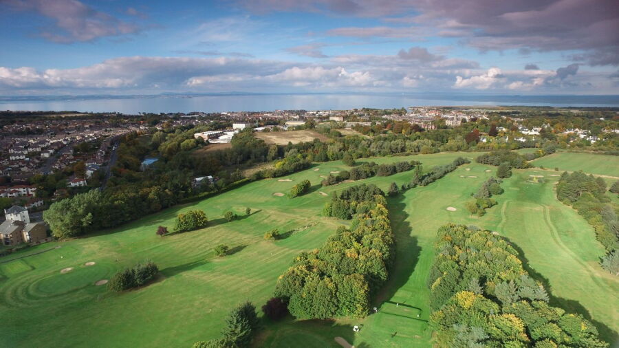 Musselburgh GC: holes no. 1, 18, 17, 7