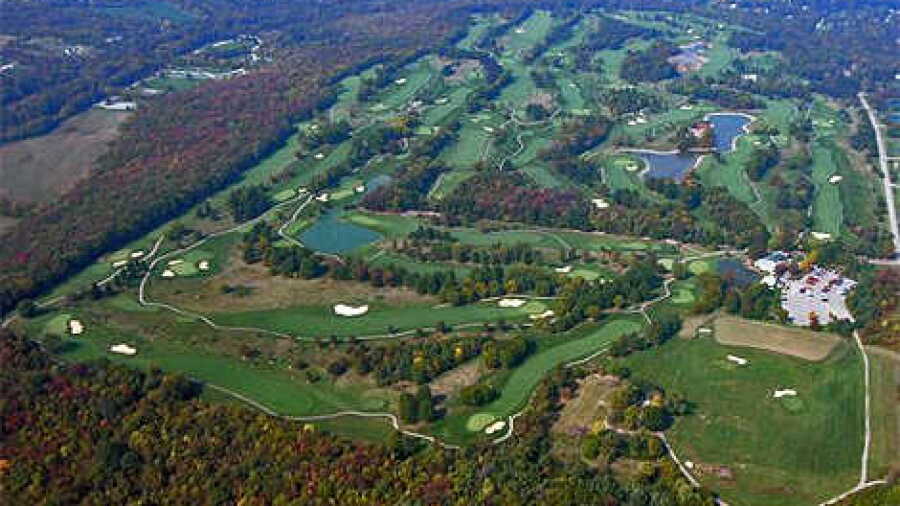 Weatherwax GC: Aerial view