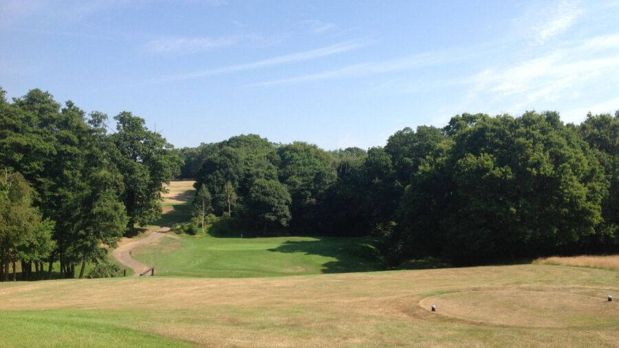 10th hole at Hamptworth