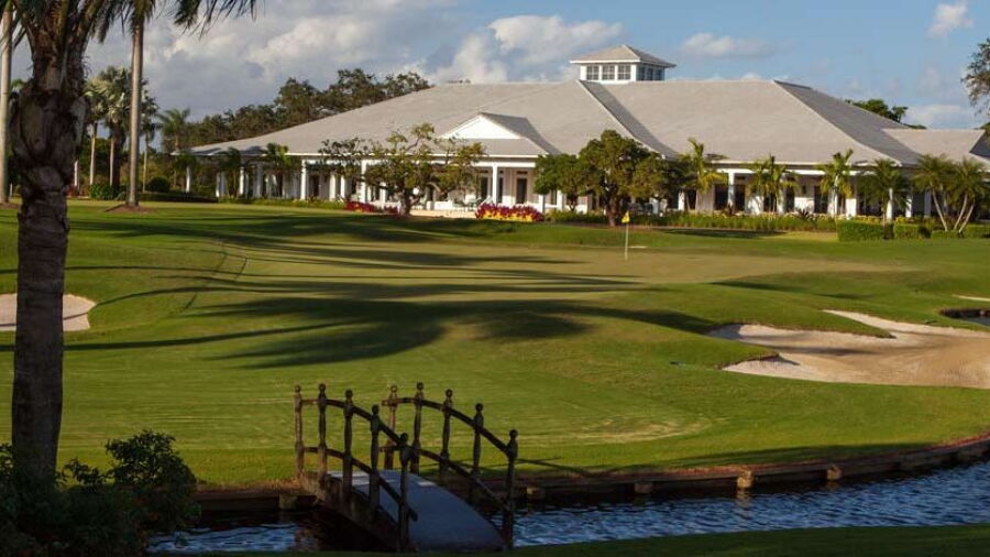 Delray Dunes GCC: Clubhouse & #18