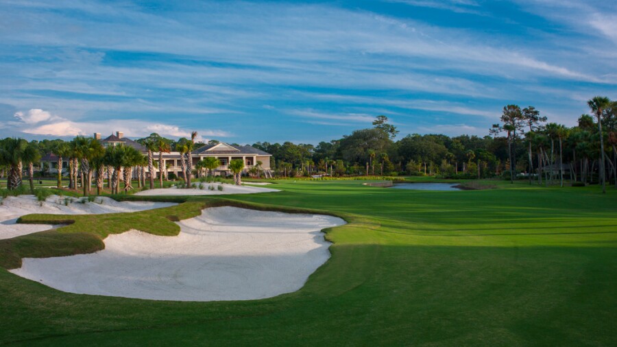 Atlantic Dunes golf course - Sea Pines Resort - no. 9