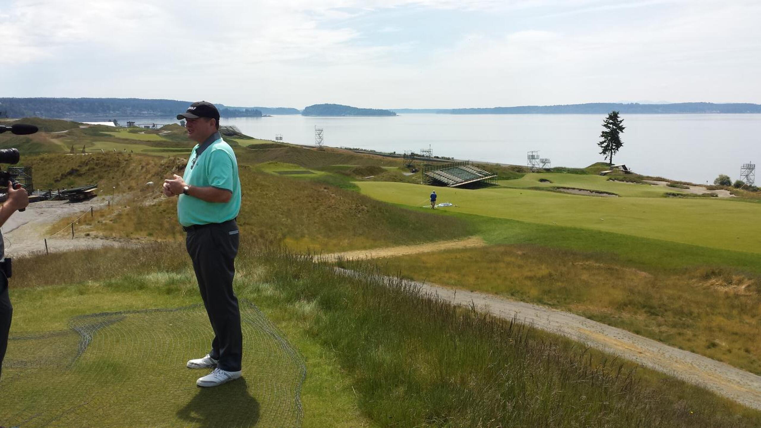 Charlie Rymer at Chambers Bay (Photo submitted by DamonHackGC on 05/26/2015)