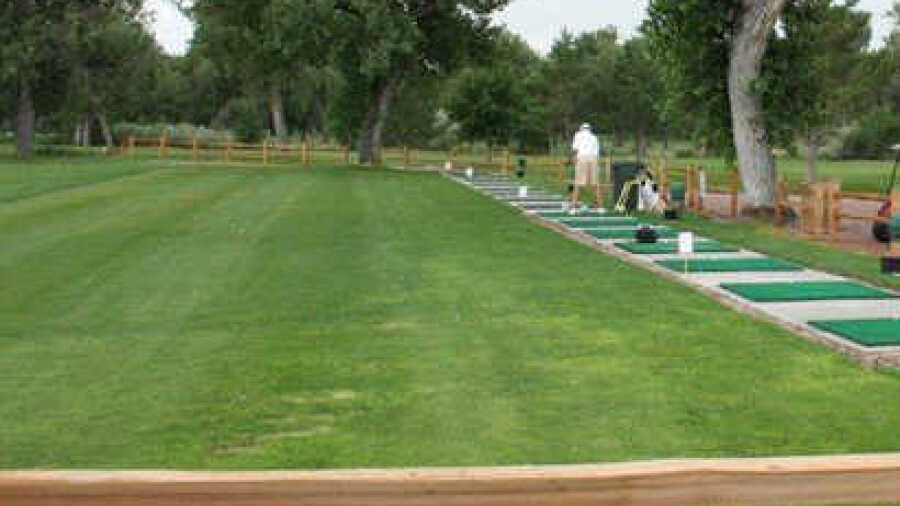 Cottonwood at Torrington GC: Driving range