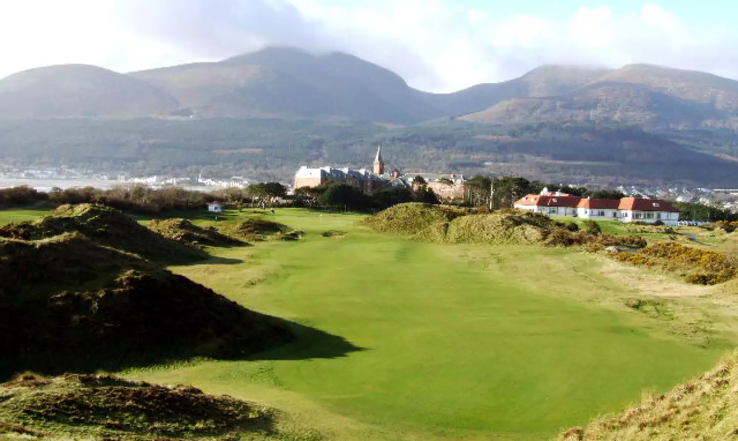 Royal County Down golf course - hole 9