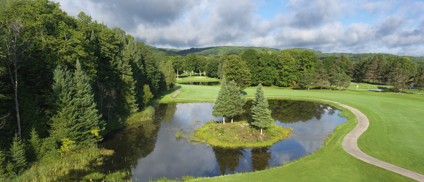 18th Hole, Boyne Highlands Moor Course