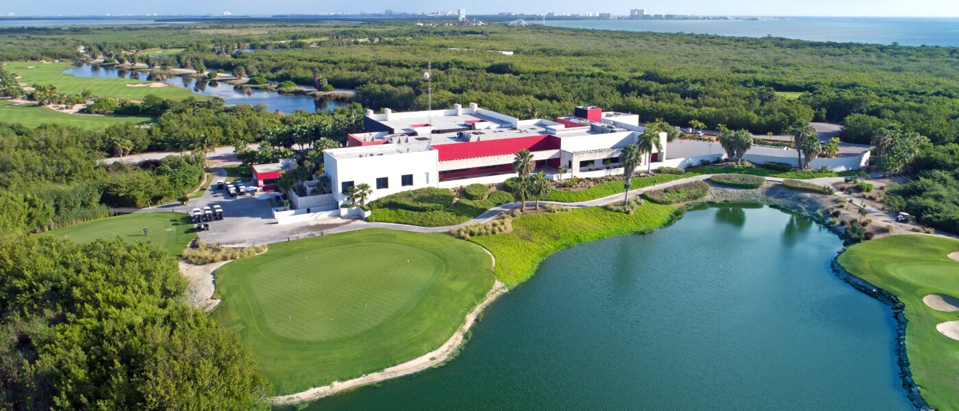 Riviera Cancun Golf Course - Aerial View