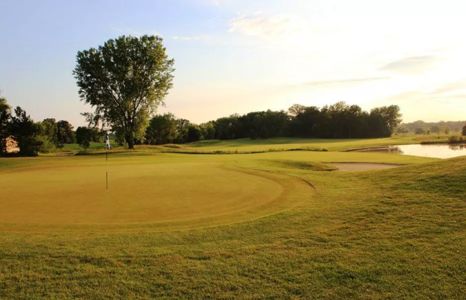 Blue at Mascoutin GC: #9