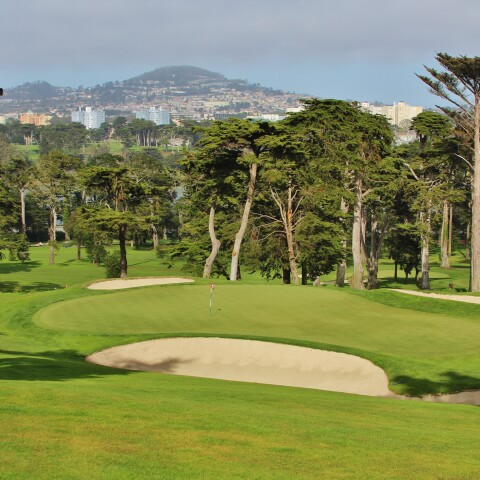 Olympic Club - Lake golf course - hole 3