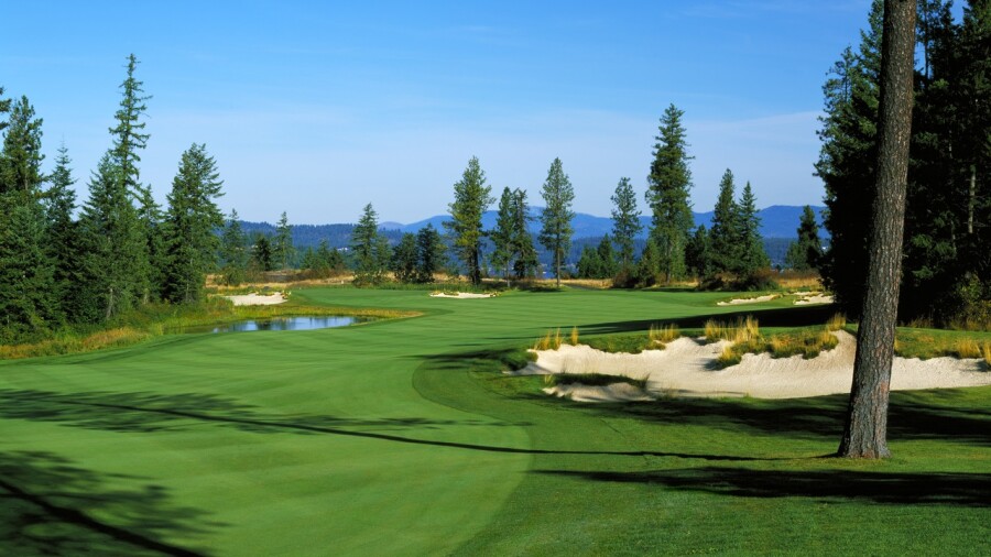 Gozzer Ranch Golf and Lake Club - hole 2