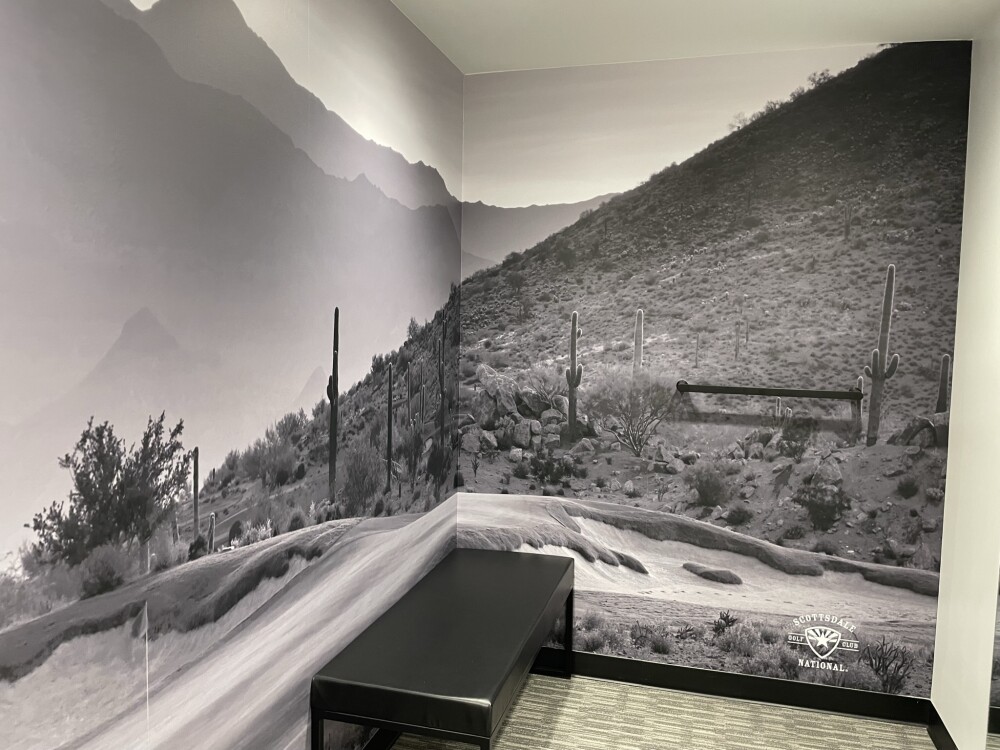 PXG store dressing room 