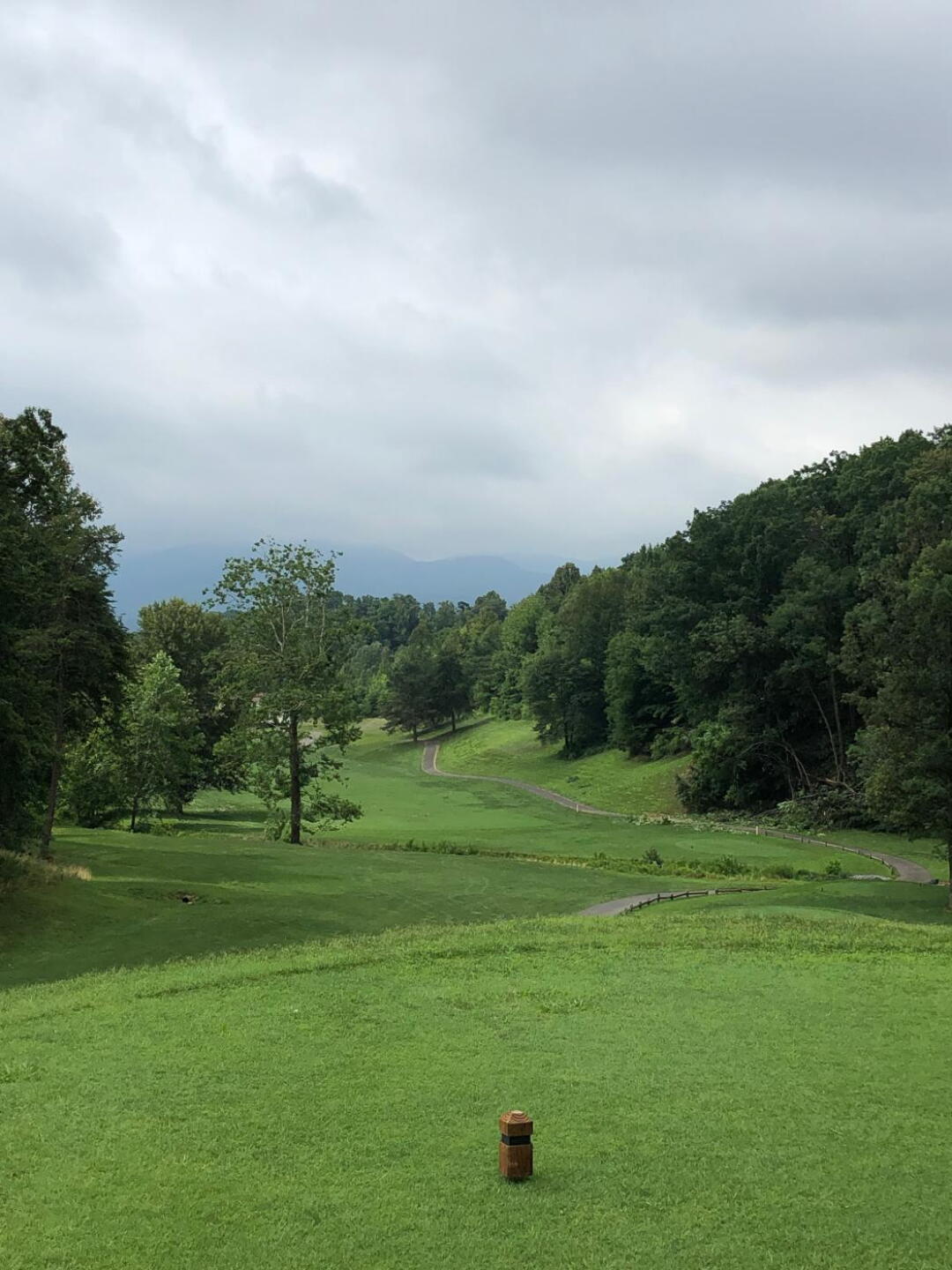 1st tee - hope you can draw it (Photo submitted by physionut7777 on 07/10/2019)