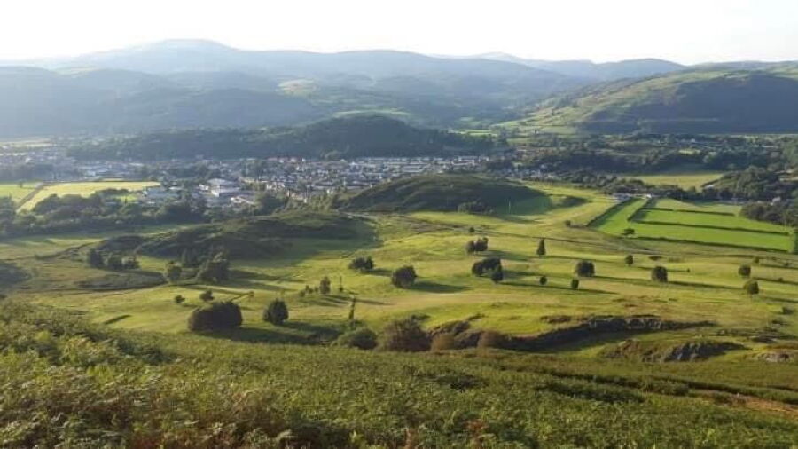 Machynlleth GC: Aerial