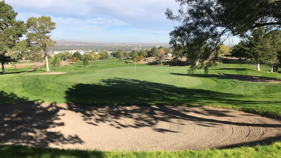 University of New Mexico Championship Course - hole 18 