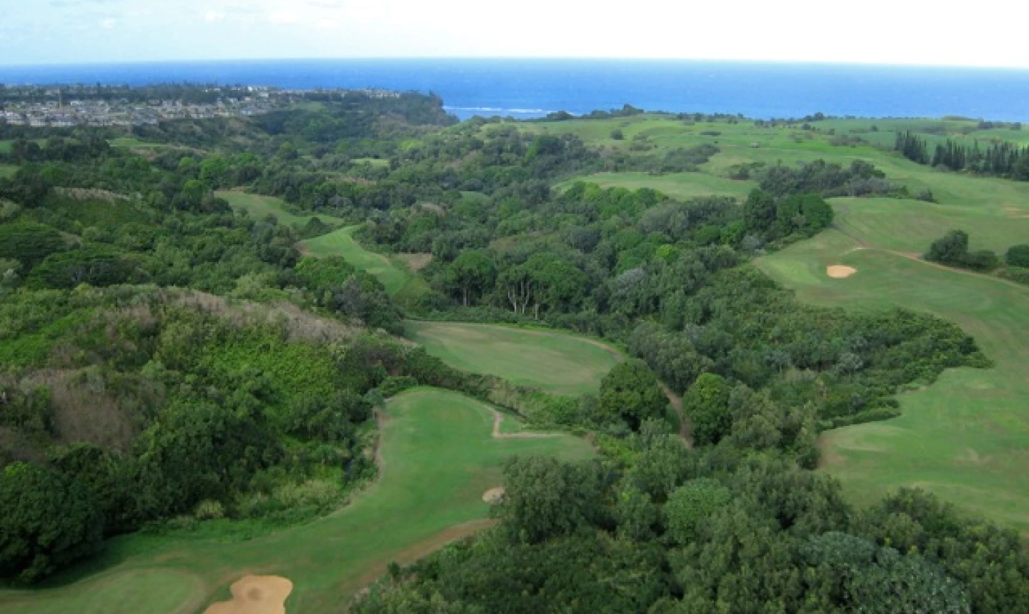Prince golf course at Princeville