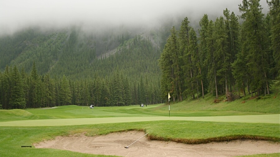 Fairmont Banff Springs golf course - hole 5