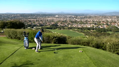 Randy Chang Temecula tee shot
