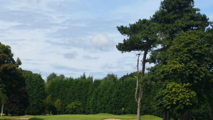 1st green from Eastham