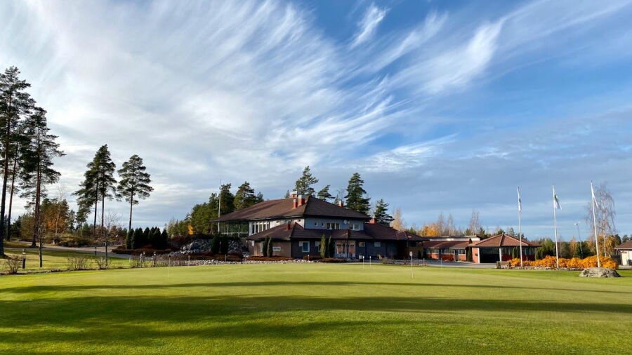 Kankaisten Golf: Clubhouse & putting green
