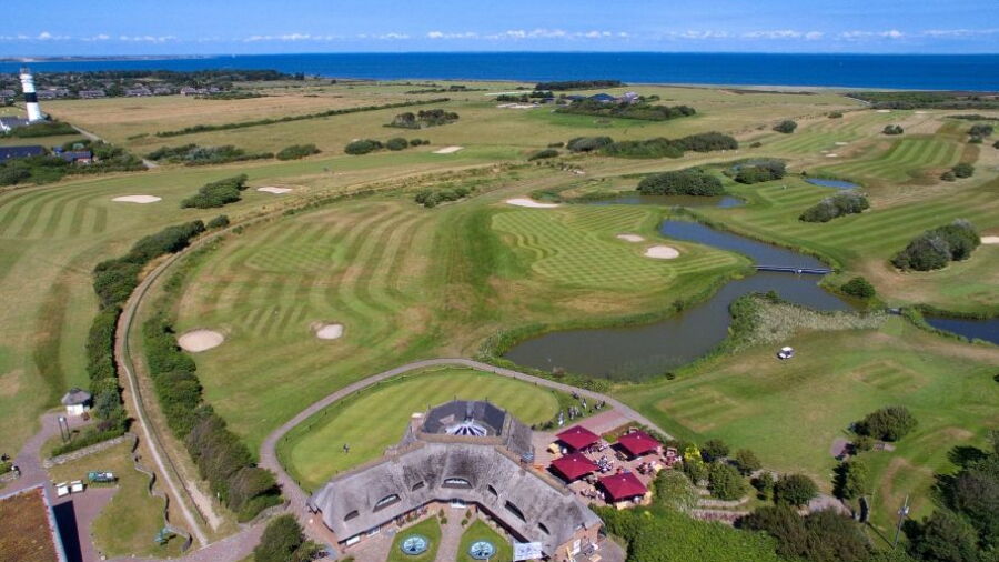 Sylt GC - 9-hole Gaadt: Aerial view