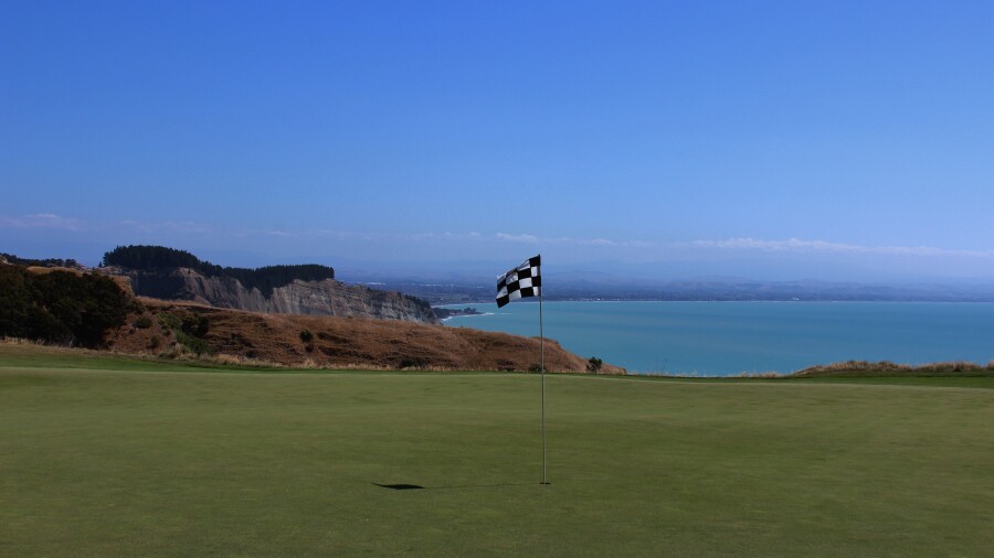 Cape Kidnappers golf course - 6th hole