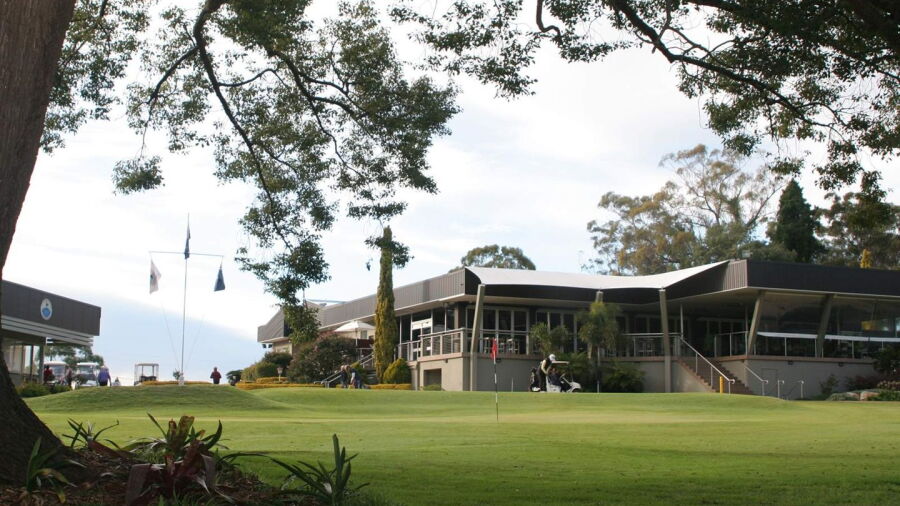 Middle Ridge GC's clubhouse