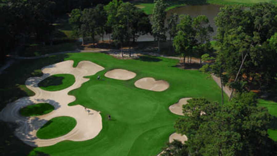 Arcadian Shores GC: Aerial view