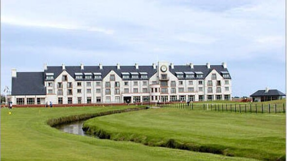 The Carnoustie Golf Hotel can get you on this awesome Carnoustie golf course.