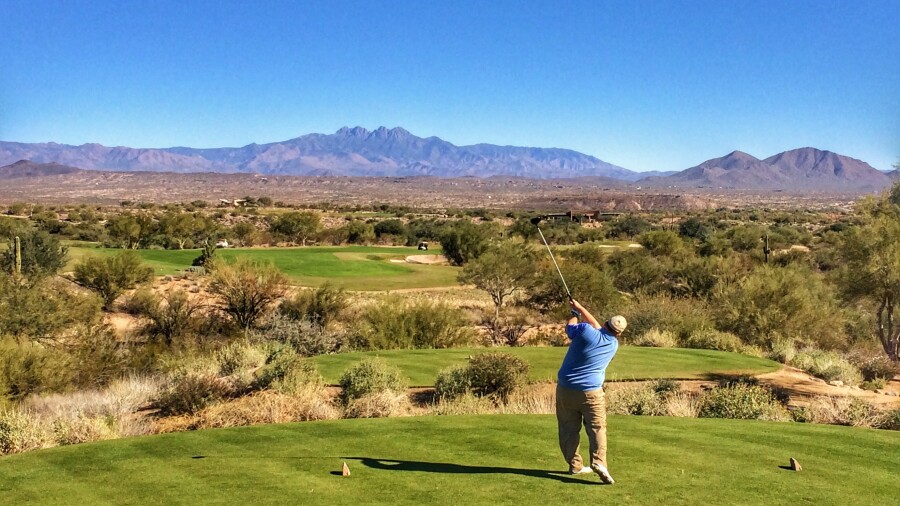 We-Ko-Pa Golf Club - Cholla Course - 8th tee