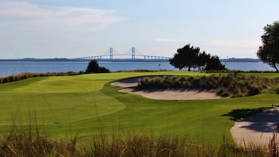 Sea Island Resort - Seaside golf course - 13th
