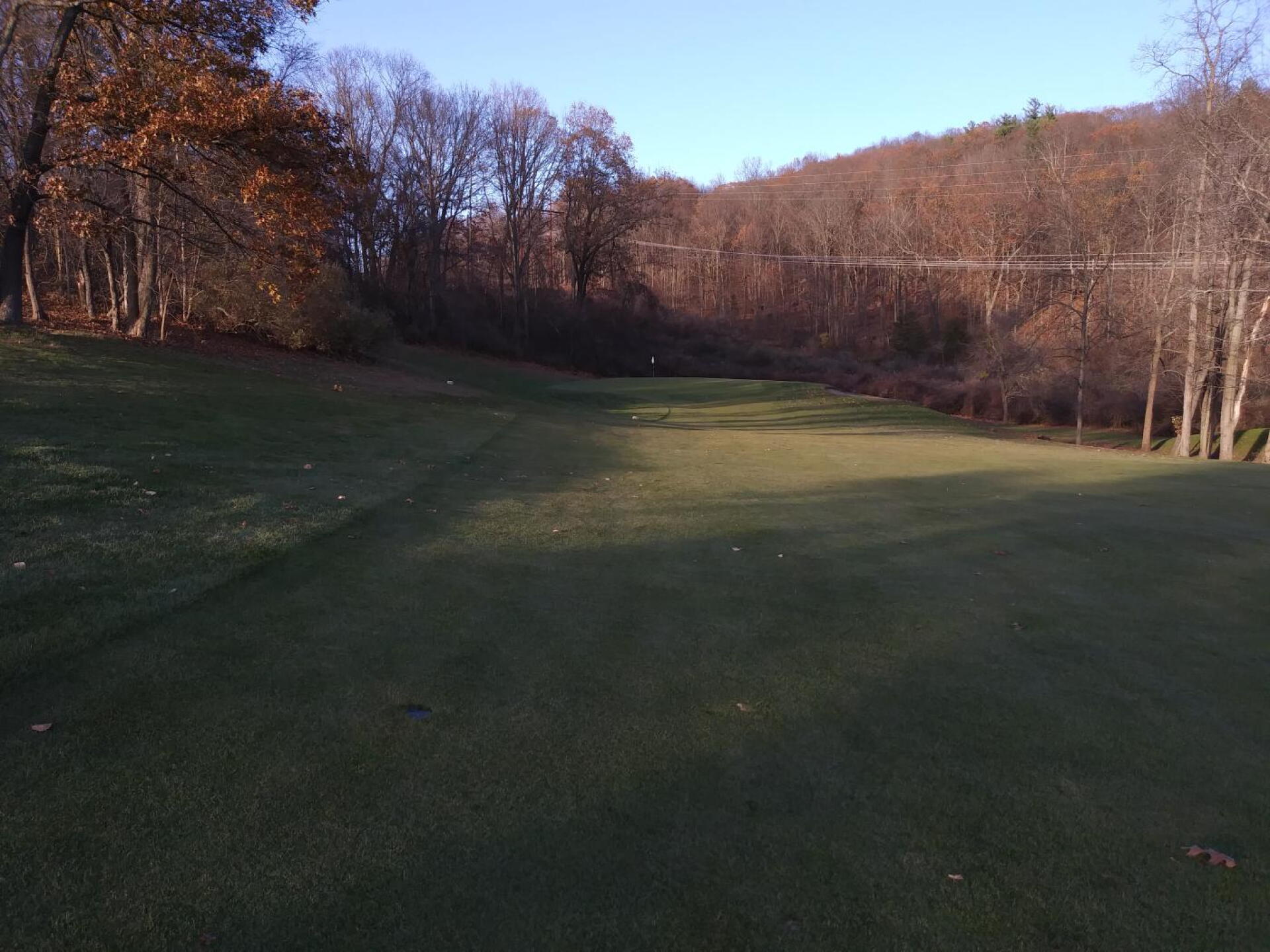 Arguably the back nine's best hole: 14 (Photo submitted by AptlyLinked on 11/21/2019)