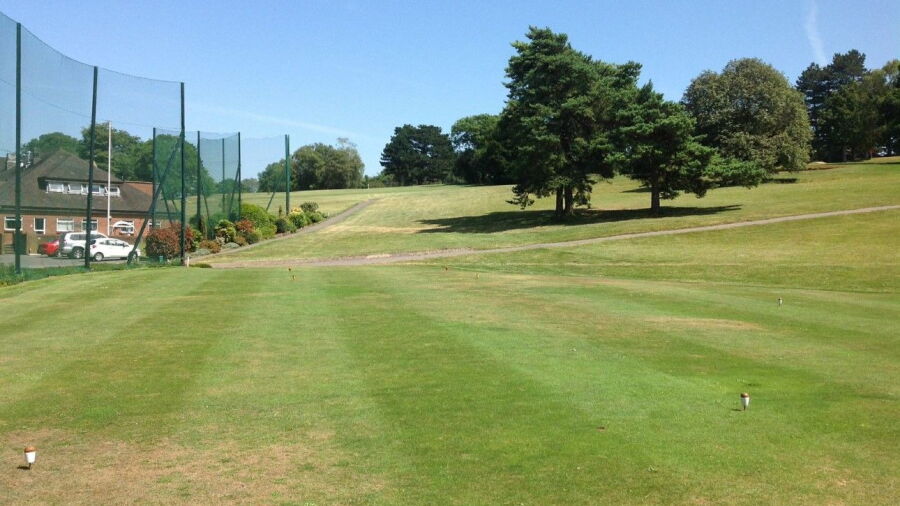 1st hole at Chipstead